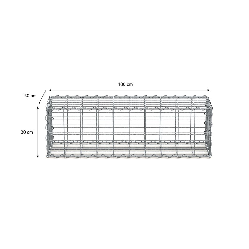 Gabion Cage 1000x300x300, 2 sets/box (Clearance)